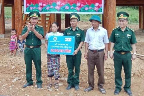 Khánh thành nhà đồng đội cho quân nhân có hoàn cảnh khó khăn