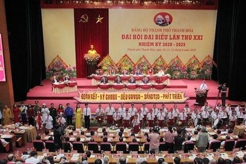 Thành phố Thanh Hóa tổ chức Đại hội đại biểu lần thứ XXI