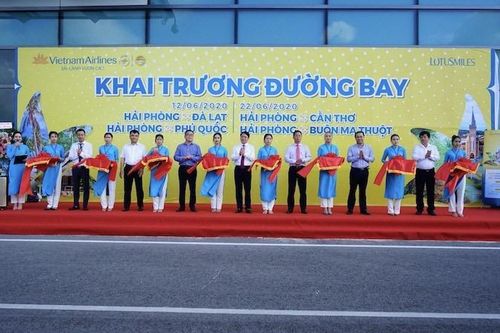 Tổng công ty Hàng không Việt Nam khai thác 4 đường bay mới từ Hải Phòng