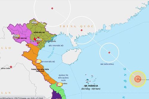 Áp thấp mạnh thành bão số 1, biển động rất mạnh