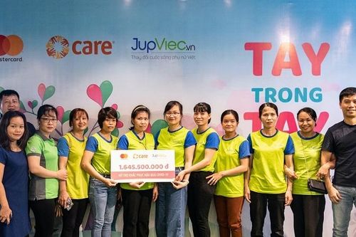 Mastercard và CARE tại Việt Nam phối hợp hỗ trợ lao động nữ