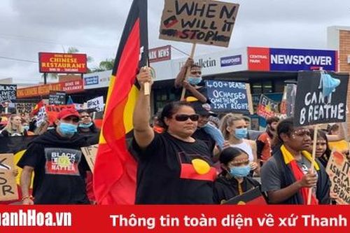 Australia: Hàng nghìn người tham gia biểu tình ủng hộ người da màu