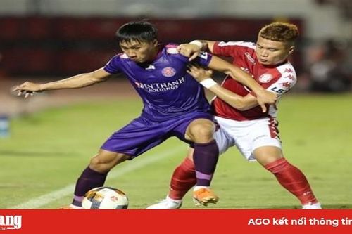 Chiến thắng sát nút giúp Sài Gòn FC vươn lên ngôi đầu bảng V-League