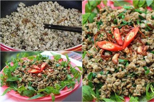 Thanh mát món ăn mùa hè chế biến từ hến