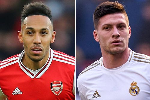 Real Madrid dùng Jovic để 'câu' Aubameyang