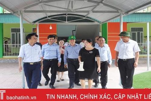 Thẩm định, xét công nhận Thạch Hà đạt chuẩn huyện nông thôn mới