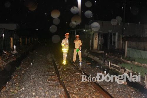 Tai nạn đường sắt tại TP.Biên Hòa, một cụ bà tử vong