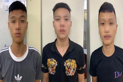 Cảnh sát hình sự Hà Nội bắt nhóm thiếu niên đi cướp tài sản ban đêm