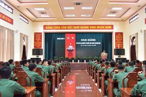Quân khu 9 khai giảng lớp đào tạo nghiệp vụ Kiểm soát quân sự năm 2020
