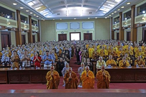 Học viện Phật giáo Việt Nam tổ chức 'Lễ tác pháp an cư'