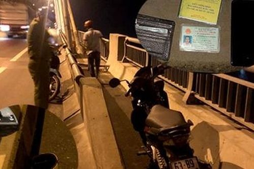Nghi vấn nam thanh niên bỏ lại xe máy, nhảy cầu Rạch Miễu