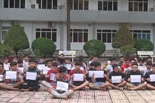 Truy bắt hàng trăm quái xế, một cán bộ Công an bị thương nặng