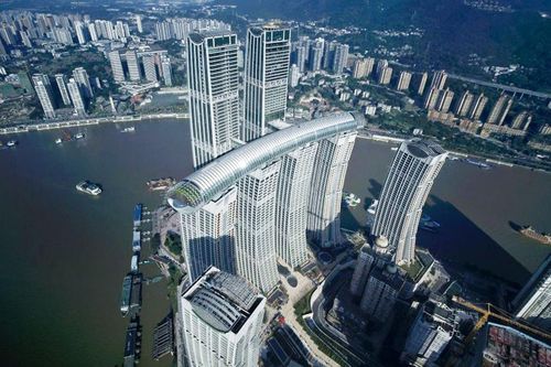 Cận cảnh tòa nhà nằm ngang cao nhất thế giới tại Trung Quốc