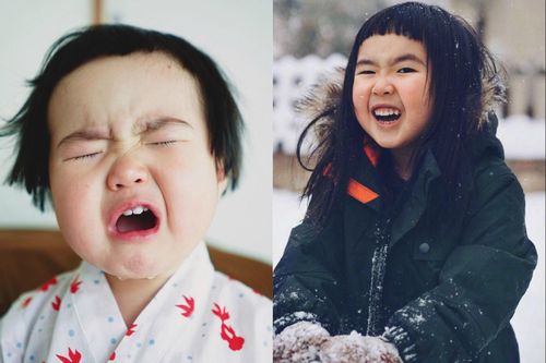 'Thánh ăn nhí' nổi tiếng 4 năm trước đã lớn, biểu cảm vẫn lầy lội