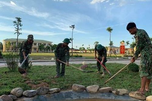 Điểm sáng trong xây dựng đơn vị chính quy, xanh, sạch, đẹp