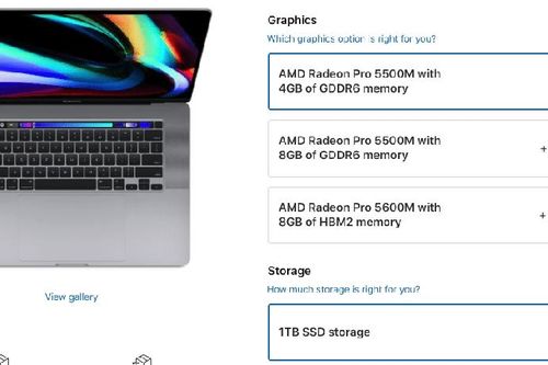MacBook Pro 16 inch được Apple bổ sung tùy chọn GPU Radeon Pro 5600M