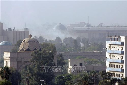 Lại xảy ra tấn công rocket nhằm vào sân bay thủ đô Baghdad của Iraq