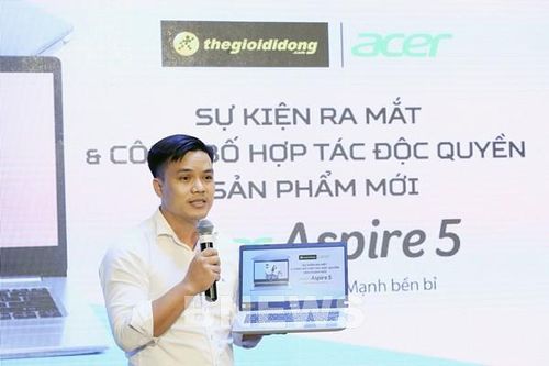 Thế Giới Di Động chính thức ra mắt và kinh doanh độc quyền Acer Aspire 5
