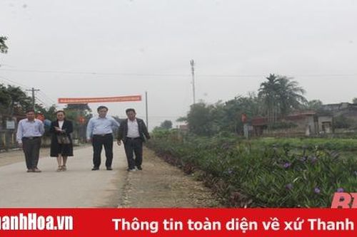 Xã Tượng Văn xây dựng nông thôn mới nâng cao