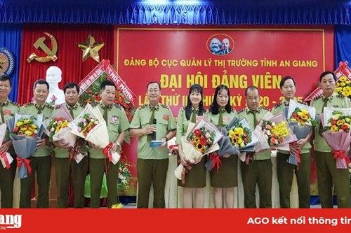 Đồng chí Huỳnh Ngọc Hồ tái đắc cử Bí thư Đảng ủy Cục Quản lý thị trường tỉnh An Giang