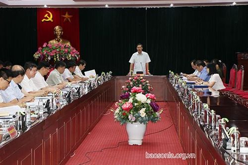 Hội nghị duyệt công tác chuẩn bị Đại hội Đảng bộ huyện Mai Sơn và Yên Châu, nhiệm kỳ 2020-2025