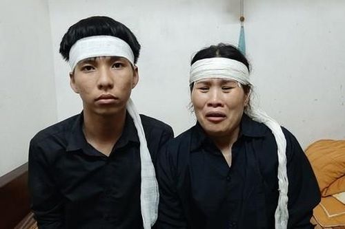 Thanh Hóa: Đẫm nước mắt tiễn đưa các nạn nhân trong vụ tàu cá bị đâm chìm về nơi an nghỉ
