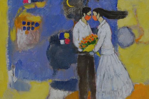 Giá trị của hạnh phúc, tình thân trong 'Tranh mùa giãn cách'