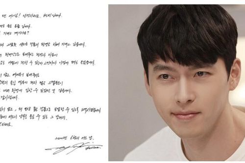 Hyun Bin viết tâm thư sau tin đồn hẹn hò hai mỹ nhân Hàn