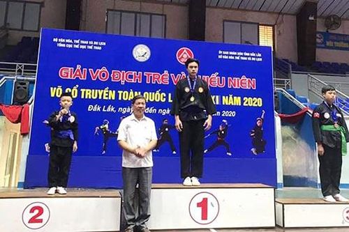 Đồng Nai giành được 2 HCV tại Giải vô địch trẻ và thiếu niên võ cổ truyền toàn quốc
