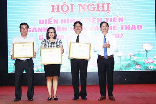 Hội nghị điển hình tiên tiến ngành Văn hóa và Thể thao