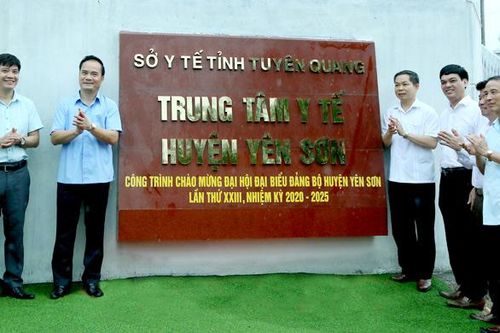 Yên Sơn: Nhiều công trình hướng về đại hội Đảng