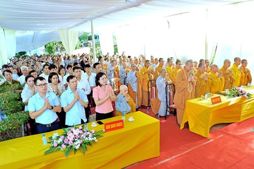 Thanh Hóa : Hạ trường Tăng Phúc khai pháp khóa An cư