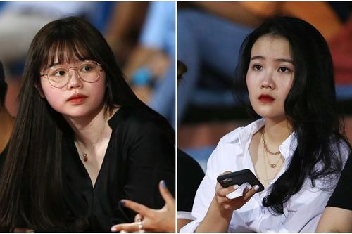 Bạn gái Quang Hải, Văn Hậu buồn thiu nhìn Hà Nội FC thua trận