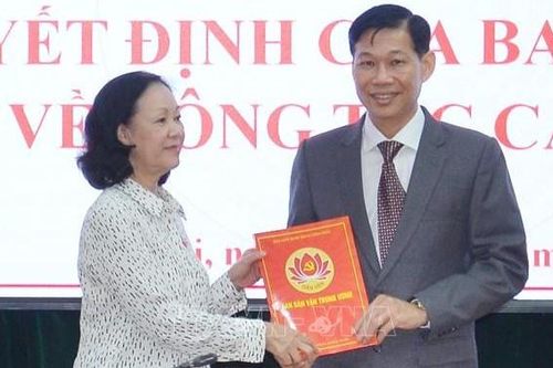 Ban Bí thư bổ nhiệm nhân sự