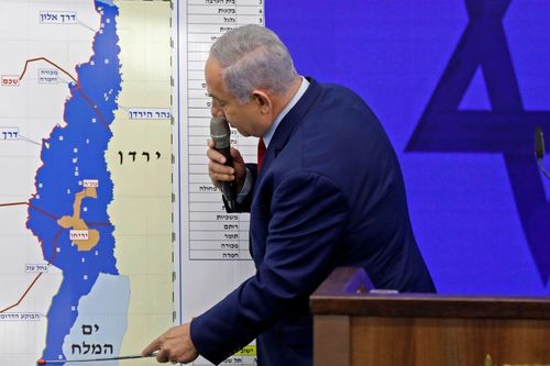 Thủ tướng Israel Netanyahu trình 4 kế hoạch sáp nhập Bờ Tây