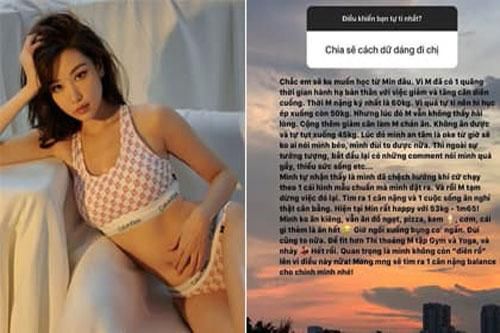 Ca sĩ Min từng có khoảng thời gian điên cuồng hành hạ bản thân để giảm rồi lại tăng cân