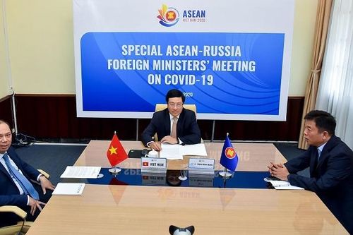 ASEAN-Nga tổ chức Hội nghị trực tuyến đặc biệt về ứng phó dịch Covid-19