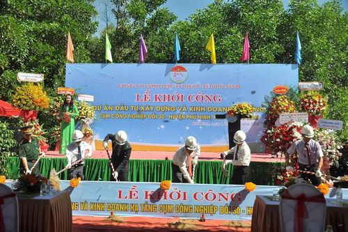 Quảng Nam: Khởi công dự án hạ tầng Cụm công nghiệp Đồi 30
