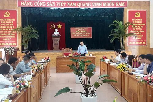 Giao ban công tác thi đua 6 tháng đầu năm và triển khai nhiệm vụ 6 tháng cuối năm 2020