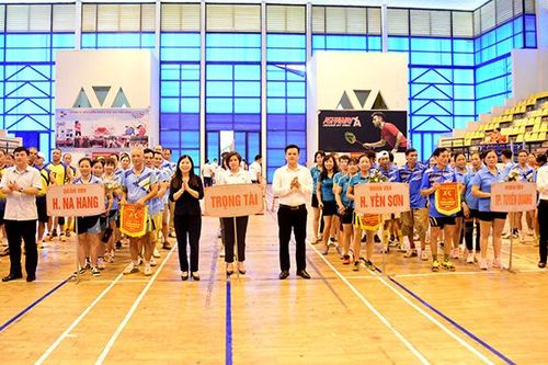Khai mạc Giải bóng chuyền hơi toàn tỉnh năm 2020