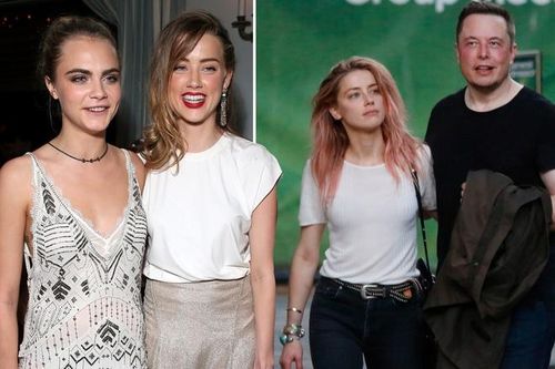 Elon Musk phủ nhận qua đêm với Amber Heard và siêu mẫu đồng giới