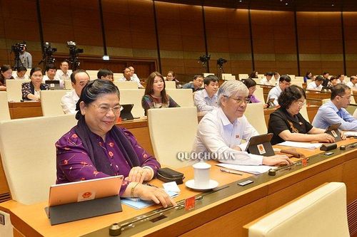 Quốc hội thông qua ba nghị quyết quan trọng