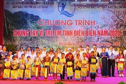 Chung tay vì trẻ em tỉnh Điện Biên năm 2020