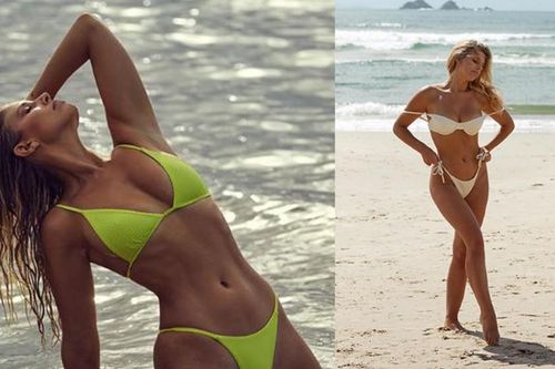 Natasha Oakley tung ảnh bikini tôn 3 vòng 'bỏng rẫy'