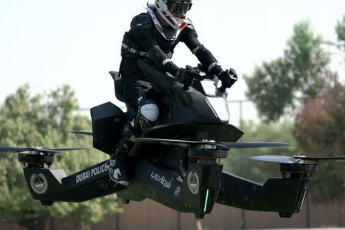 Xe bay Hoverbike không hề dễ điều khiển