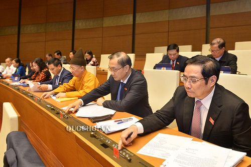 Thông qua Luật sửa đổi, bổ sung một số điều của Luật Tổ chức Quốc hội