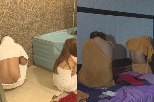 Bắt quả tang 'chân dài' bán dâm ở tiệm massage Ngọc Trinh