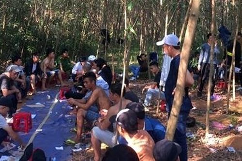 Triệt xóa điểm xóc đĩa có cả hoạt động cho vay lãi nặng