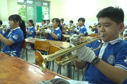Đội nhạc kèn thiếu nhi giữ kỷ lục công diễn nhiều nhất thế giới