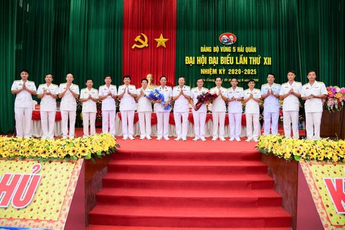 Đại hội đại biểu Đảng bộ Vùng 5 Hải quân lần thứ XII, nhiệm kỳ 2020-2025